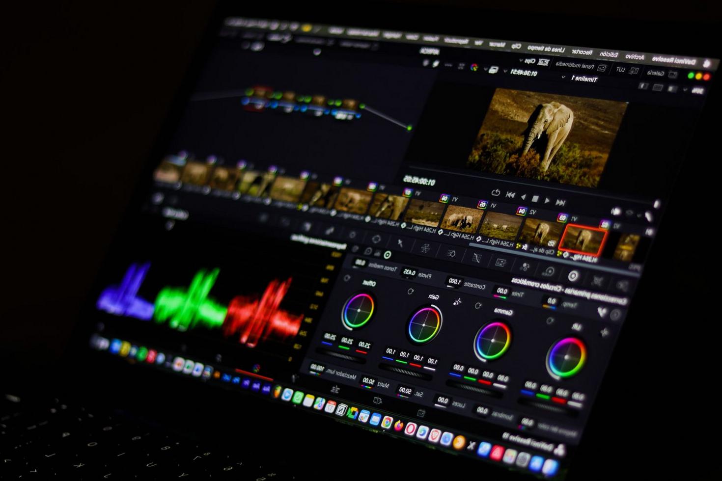 Motion graphics example